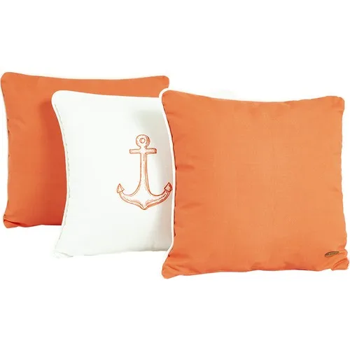 Lux Vie Marin Anchor Pillow decorate