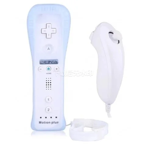 2-in-1 Wireless Gamepad with Built-in Accelerator for Wii & Wii U Consoles
