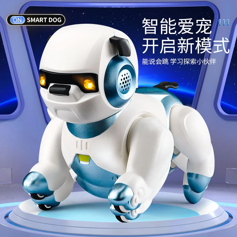 

Children's robot dog intelligent toy boy electric dog walking robot singing and dancing robot birthday