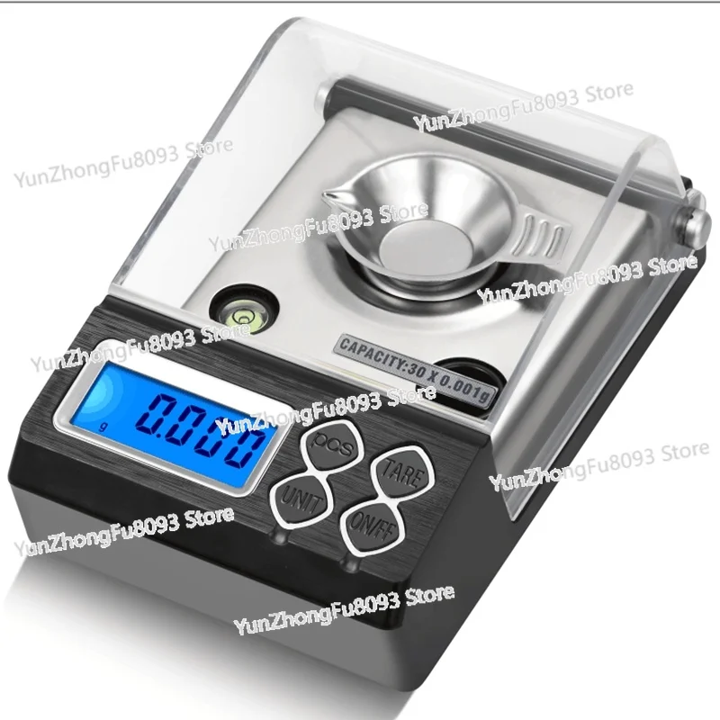 20g 30g 50g 0.001g Precision Portable Electronic Jewelry Scales Gold Germ Balance 0.001g Digital Counting Carat Milligram Scale