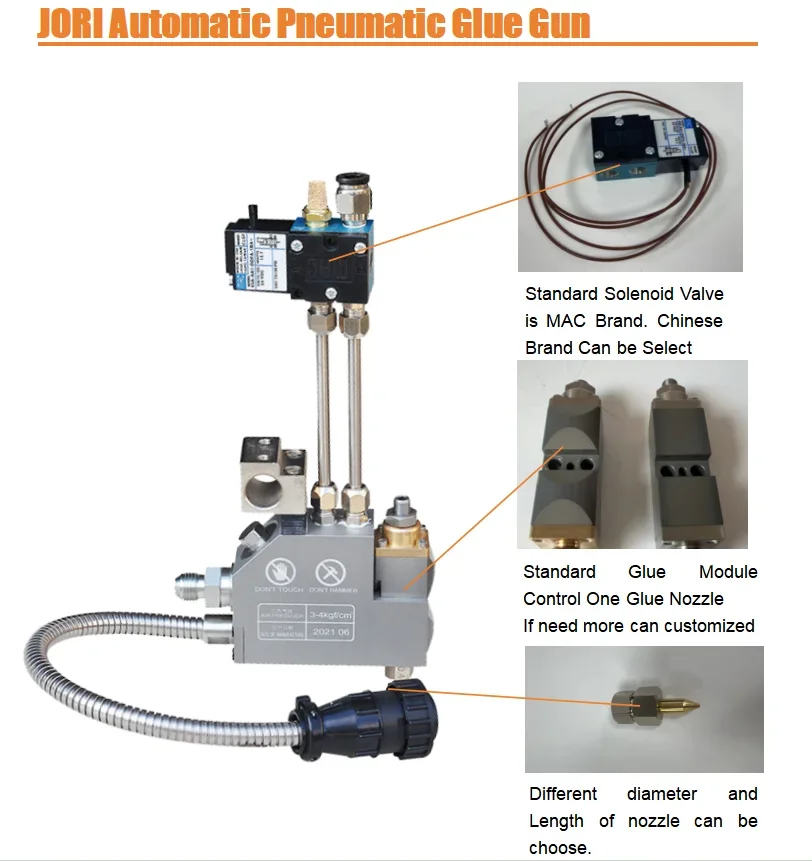 

Linear glue hot melt glue low noise level glue coating machine