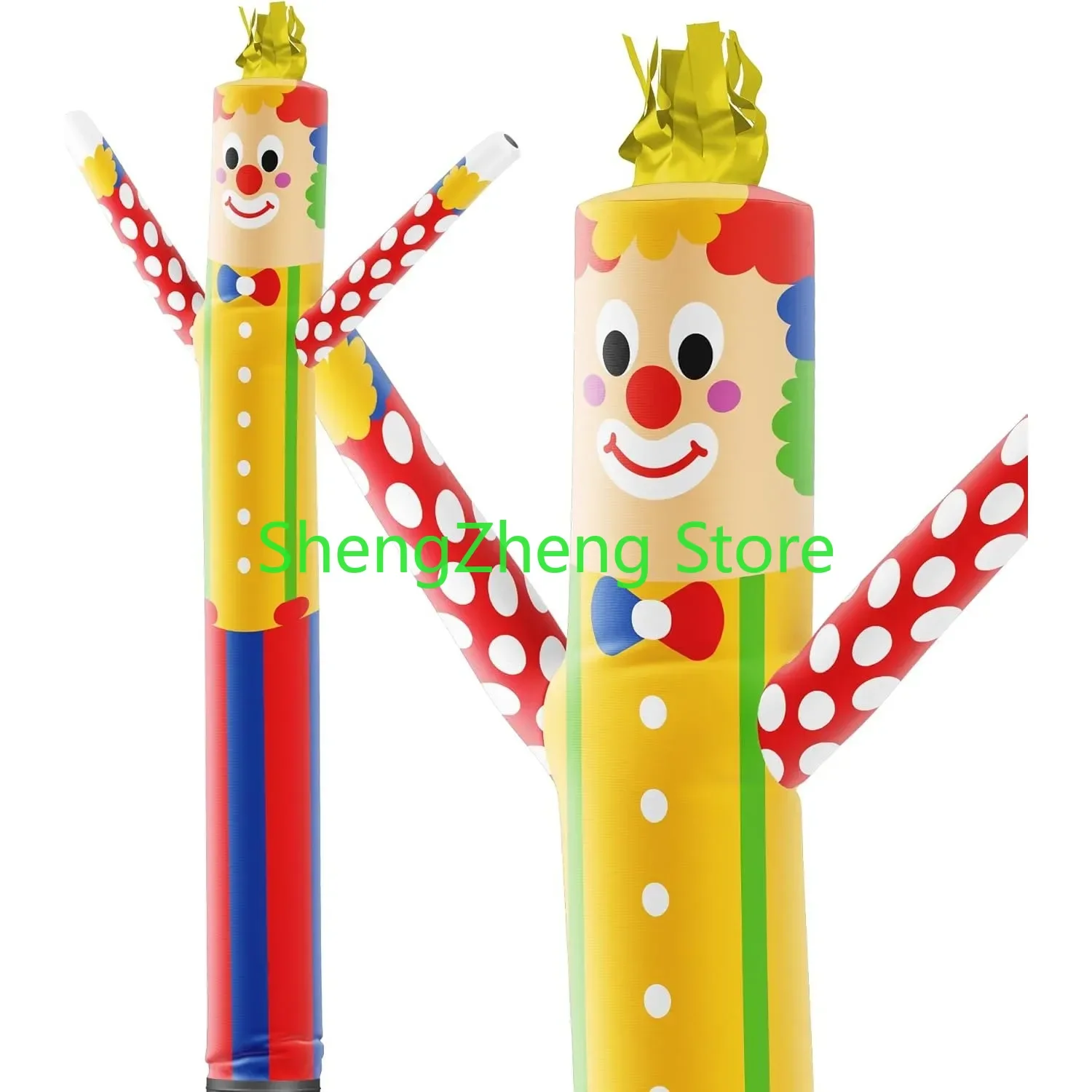 

1Pcs 10FT Air Dancers Inflatable Tube Man Attachment -Tall Wacky Waving Inflatable Dancing Tube Guy (Blower Not Included）