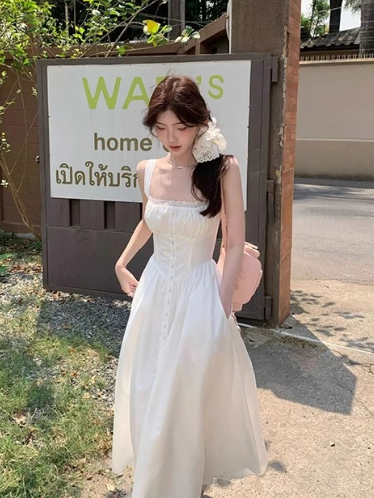 Elegant Vintage Floral Midi Dress Women Beach Style Strap Dress Even Party Korean Fashion Clothing Y2k 2000s Bodycon Slim Summer - AliExpress 200000345 Elegant Vintage Floral Midi Dress Women Beach Style Strap Dress Even Party Korean Fashion Clothing Y2k 2000s Bodycon Slim Summer - AliExpress 200000345