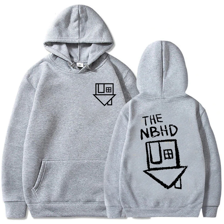 Women Men Clothes NBHD The Neighbourhood Band Printing Sweatshirts Unisex Streetwear Winter Soft Comfortable Hooded Pullovers