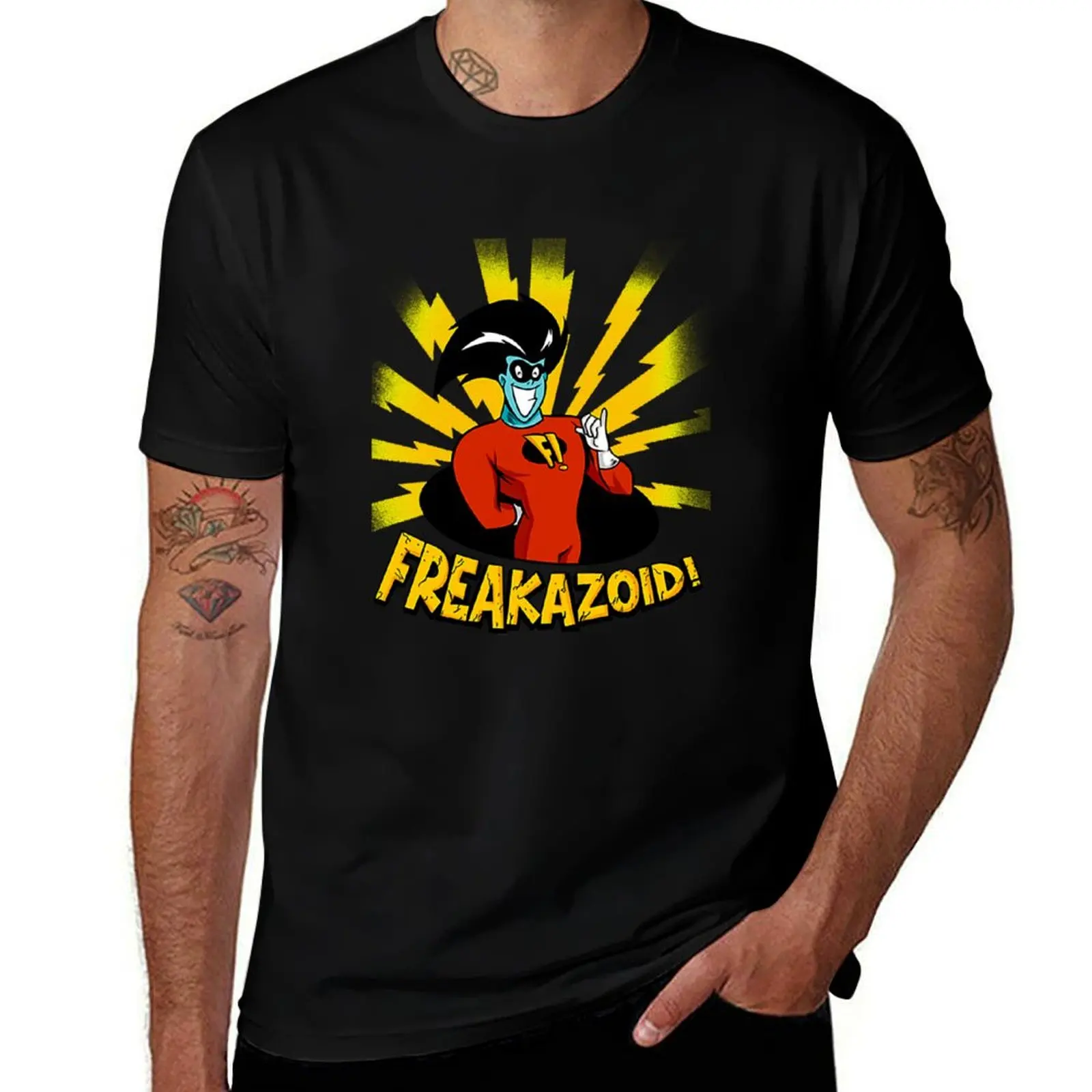 Freakazoid T-Shirt customs design your own plain vintage t shirt men