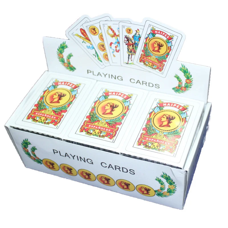 1 Baraja de Naipes Españoles Auténticos - Perfectos para Juegos de Cartas Mexicanos y Póker! Ideal para Regalos, Diversión para Fiestas!