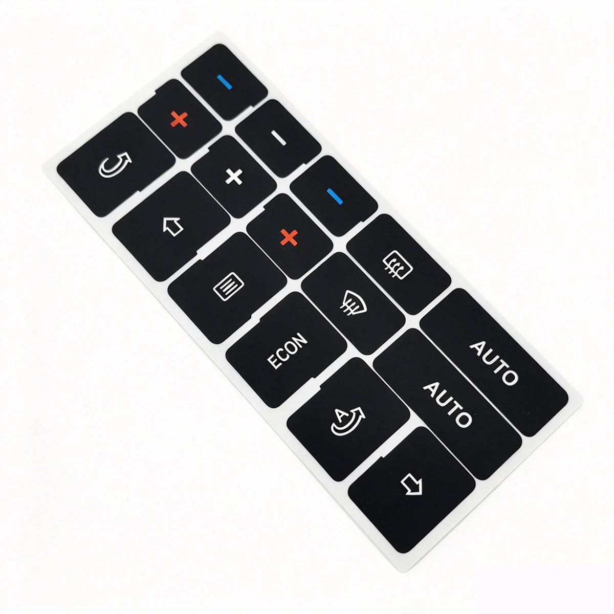 Full Kit Dashboard Button Repair Sticker For Audi A2 A3 A4 B6 B7 Climate Control AC Door Lock Window Decals