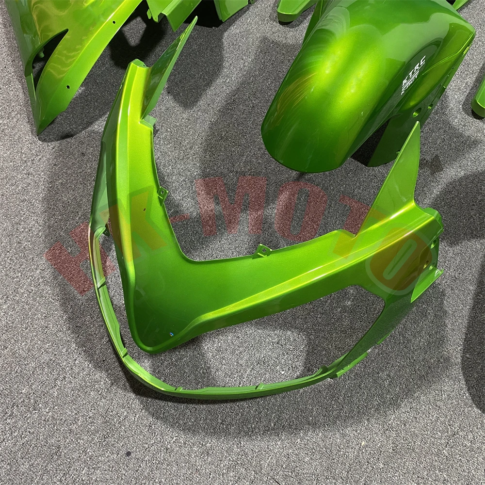 Motorcycle Fairing Kit Fit For ZG1400 Concours 14 GTR1400 2007 2008 2009 Bodywork Set High Quality Abs Injection Pearl Green