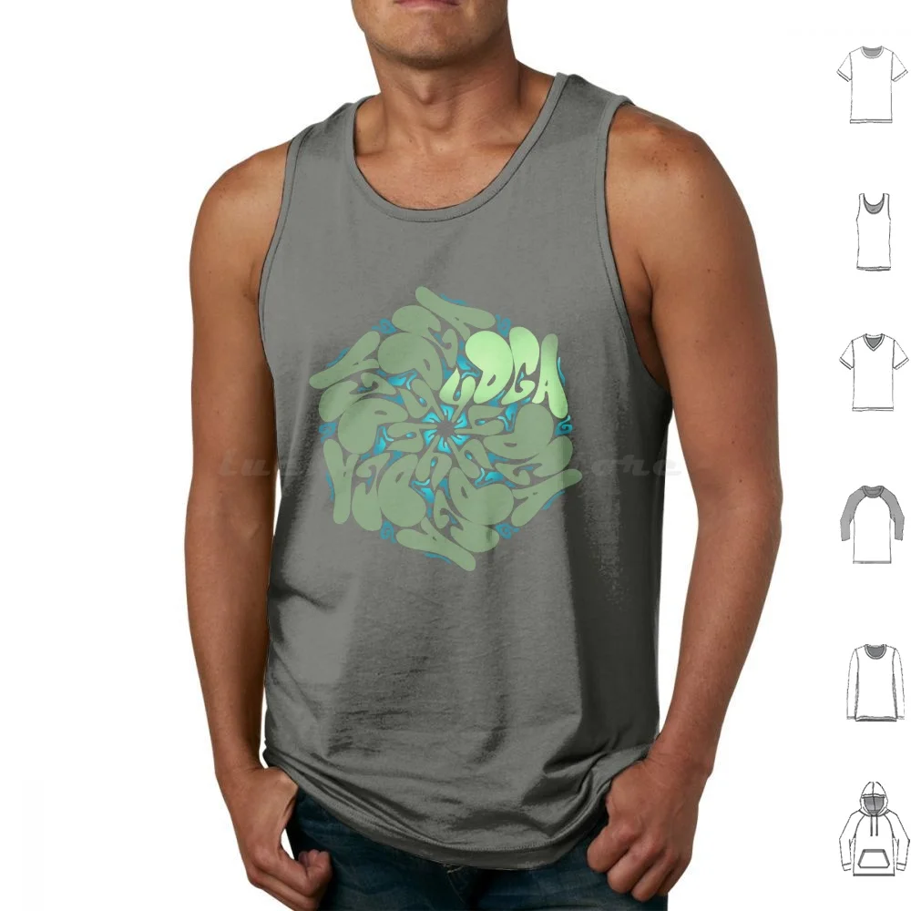 Soothing Mandala Yoga Design Tank Tops Vest Sleeveless Mandala Yoga Inner Peace Buddhism Yantra Ornament Pilates Yin Yang