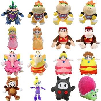 かわいいマリオワンダービッグバージョンジュニアピーチ姫デイジーぬいぐるみかわいいディディーコング忍者ぬいぐるみ Peluche 人形フェスティバルギフト