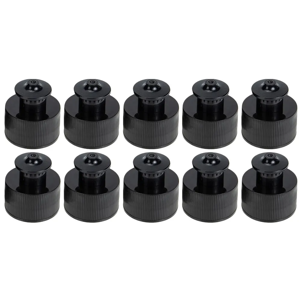 

10 Pcs Hand-pulled Mineral Cap Bottle Replacement Lid Sports Push