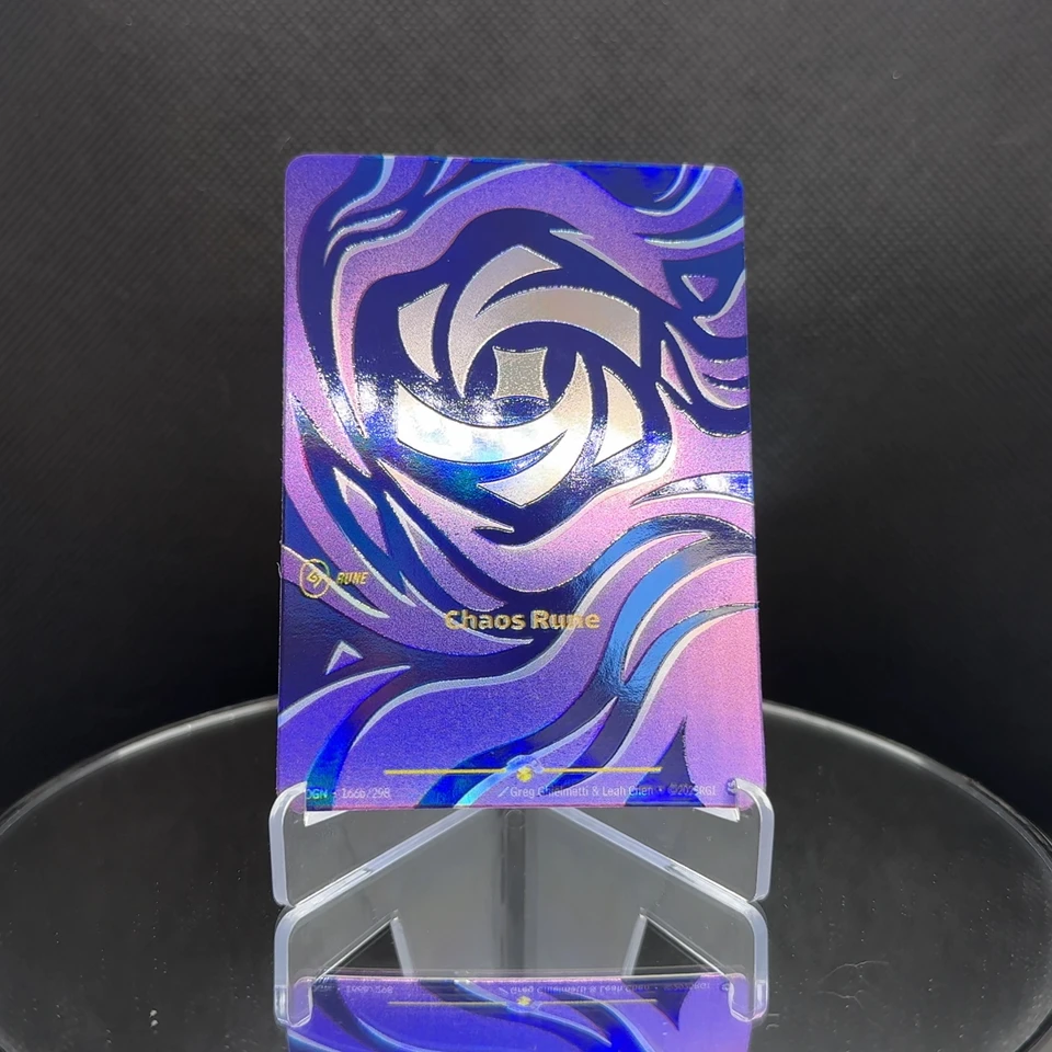 Riftbound League Of Legends English RUNE card set Fury Mind Calm