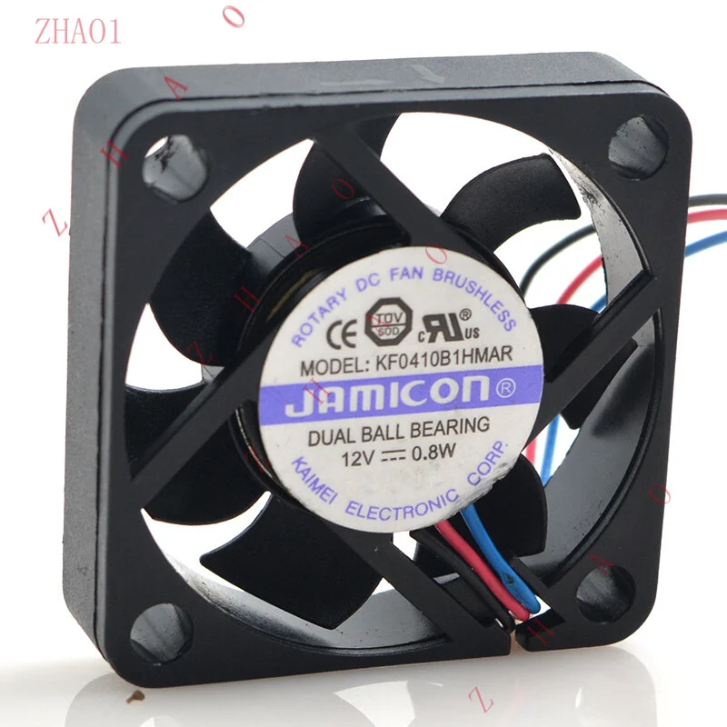 Z   1pcs  for   JAMICON KF0410B1HMAR 5CM 12V 0.8W 3-wire inverter silent fan