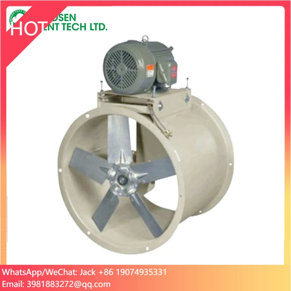 315mm Hot Sale Explosion Proof Fireproofing Belt Driven Ventilation Axial Fan