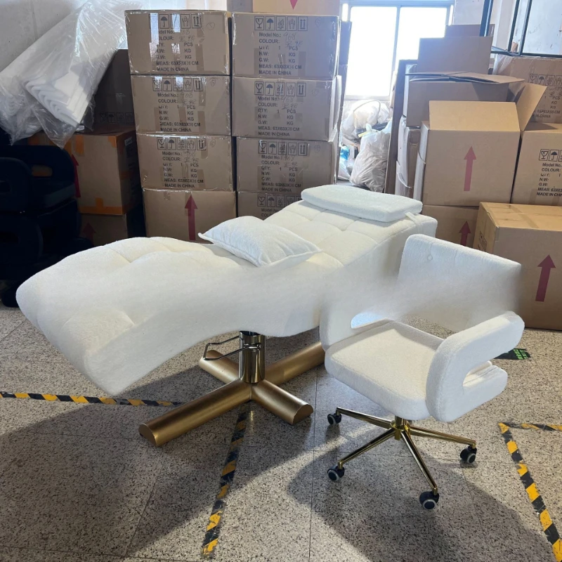 Type beauty bed eyelash bed hydraulic lifting eyelash tattoo beauty salon special facial massage bed