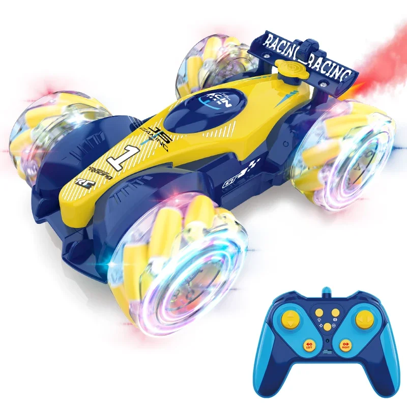 4Wd Rc سيارة لعبة 2.4G راديو التحكم عن بعد سيارات Rc ساعة لفتة الاستشعار دوران تويست حيلة الانجراف لعبة السيارة للأطفال أطفال #2