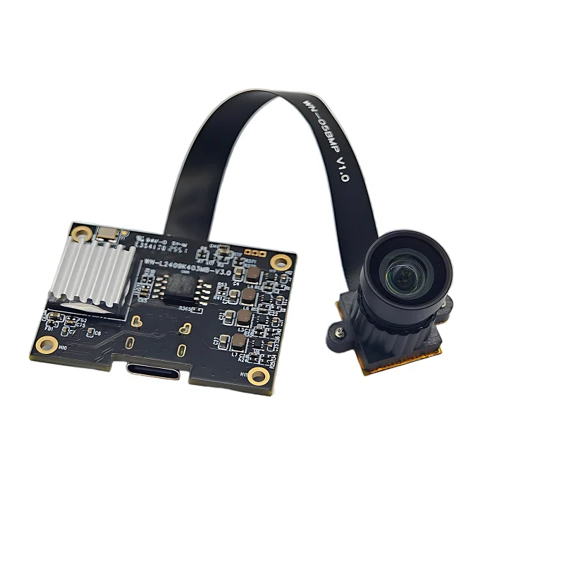 5MP 1/2.53-inch Sensor Global Shutter Fixed Focus 60fps USB3.0/MIPI Monochrome Camera Module for Windows Android