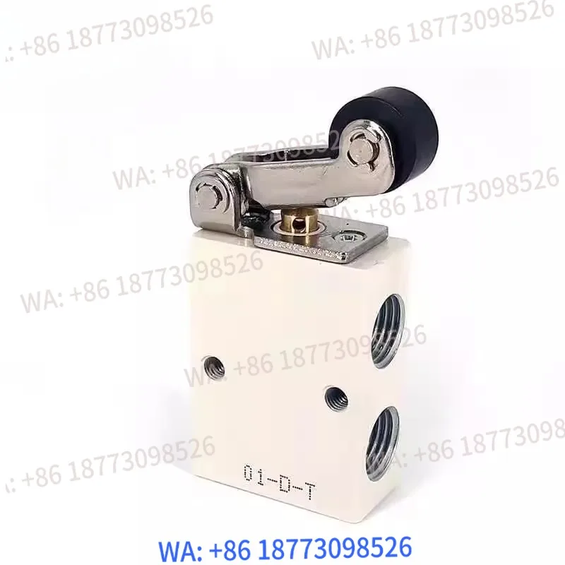 Yadeke two position three-way control valve S3B/S3R/S3L/S3V-M5/06/08 roller lever mechanical valve