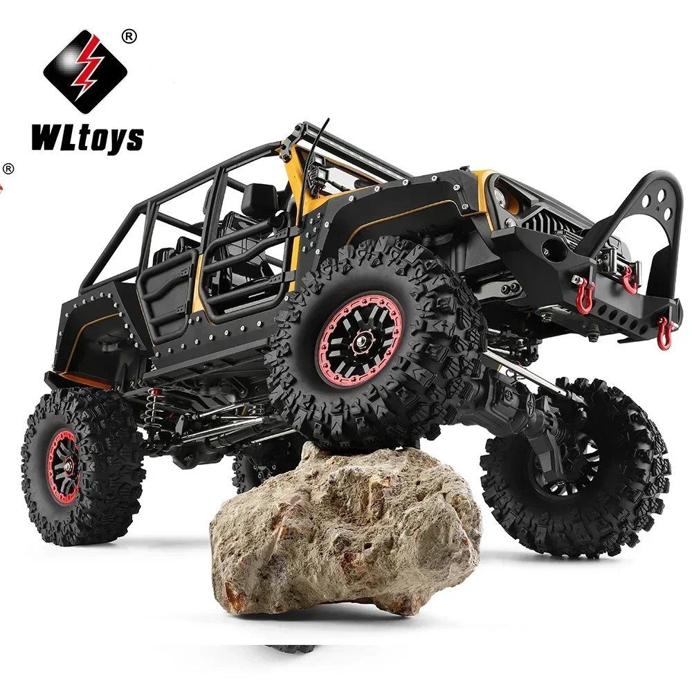 New Wltoys 104026 104010 104020 1/10 RC Car Off Road 4x4 2.4G 4WD Remote Control Cars 45 Minutes Working Time Climbing Car Adult