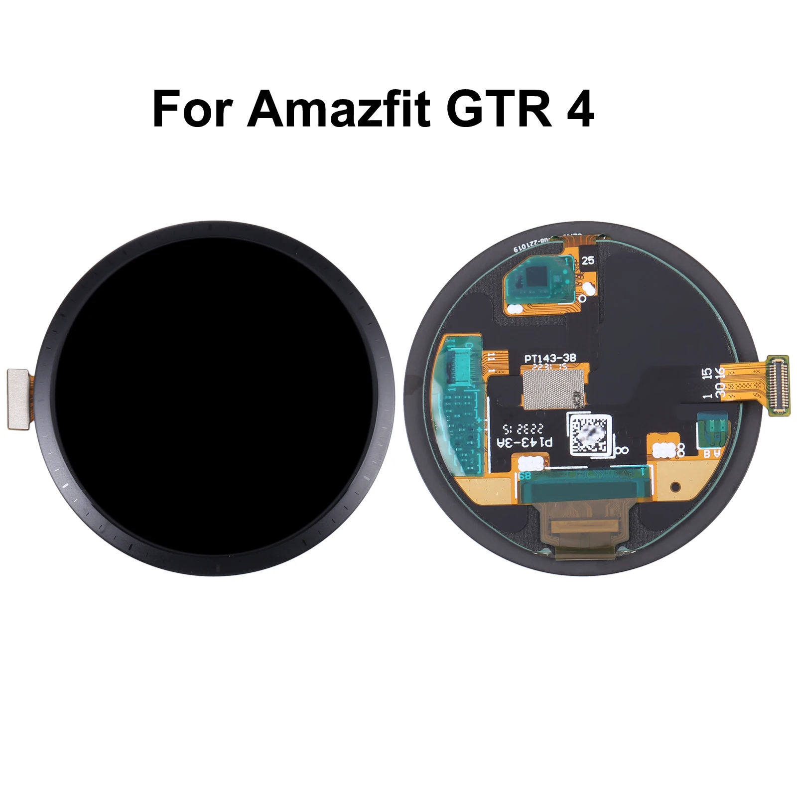 

ЖК-экран для Amazfit GTR 4, полный комплект для ремонта и замены, дигитайзер в сборе