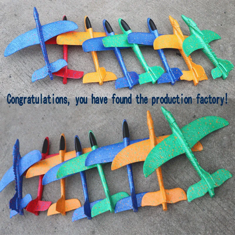 Открытый самолетик из EPP, детская пенопластовая сборка