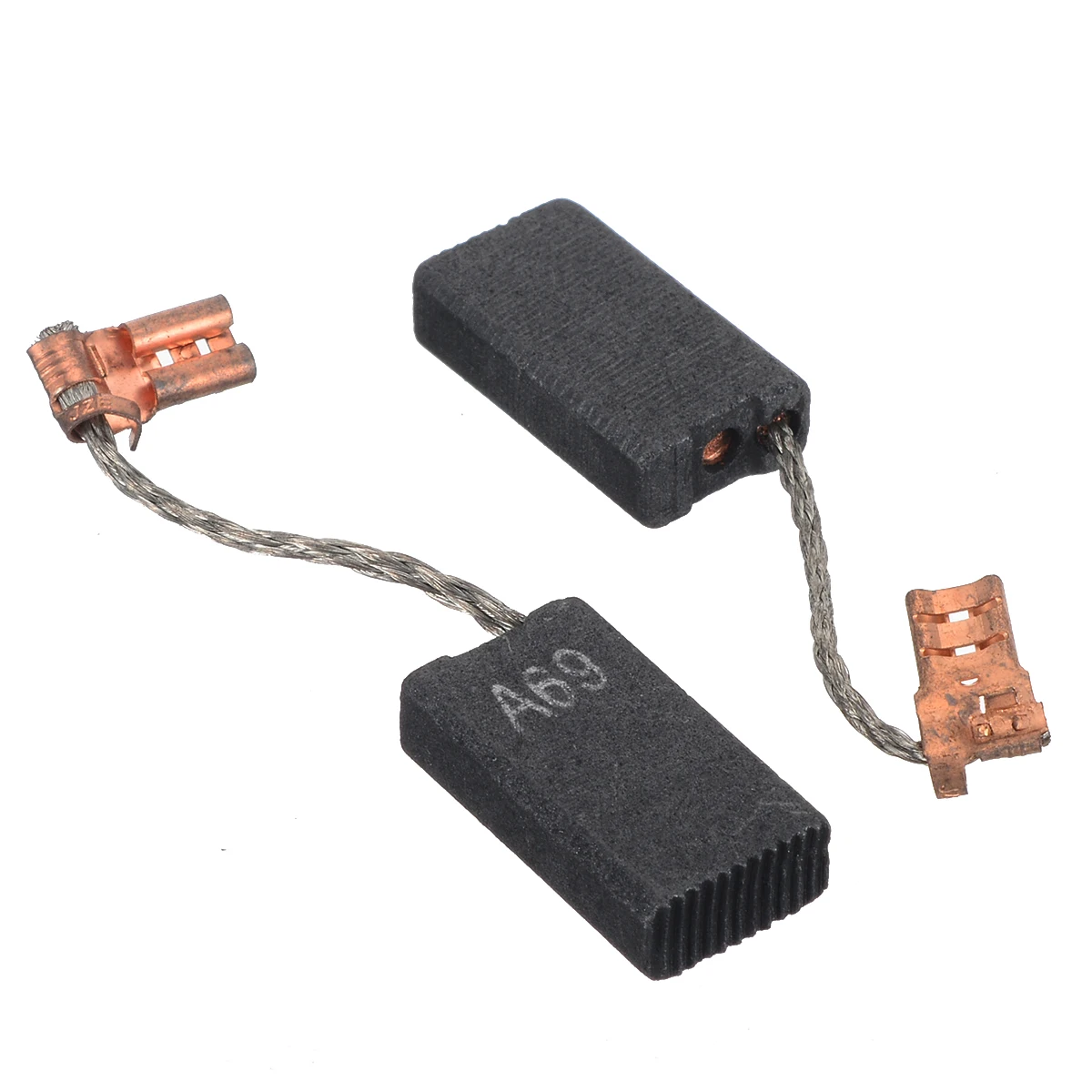 2 قطعة محرك كهربائي فرشاة الكربون أداة السلطة الجرافيت فرش لبوش GBH5400 GBH5-38 X GSH38 GBH5-40D A69