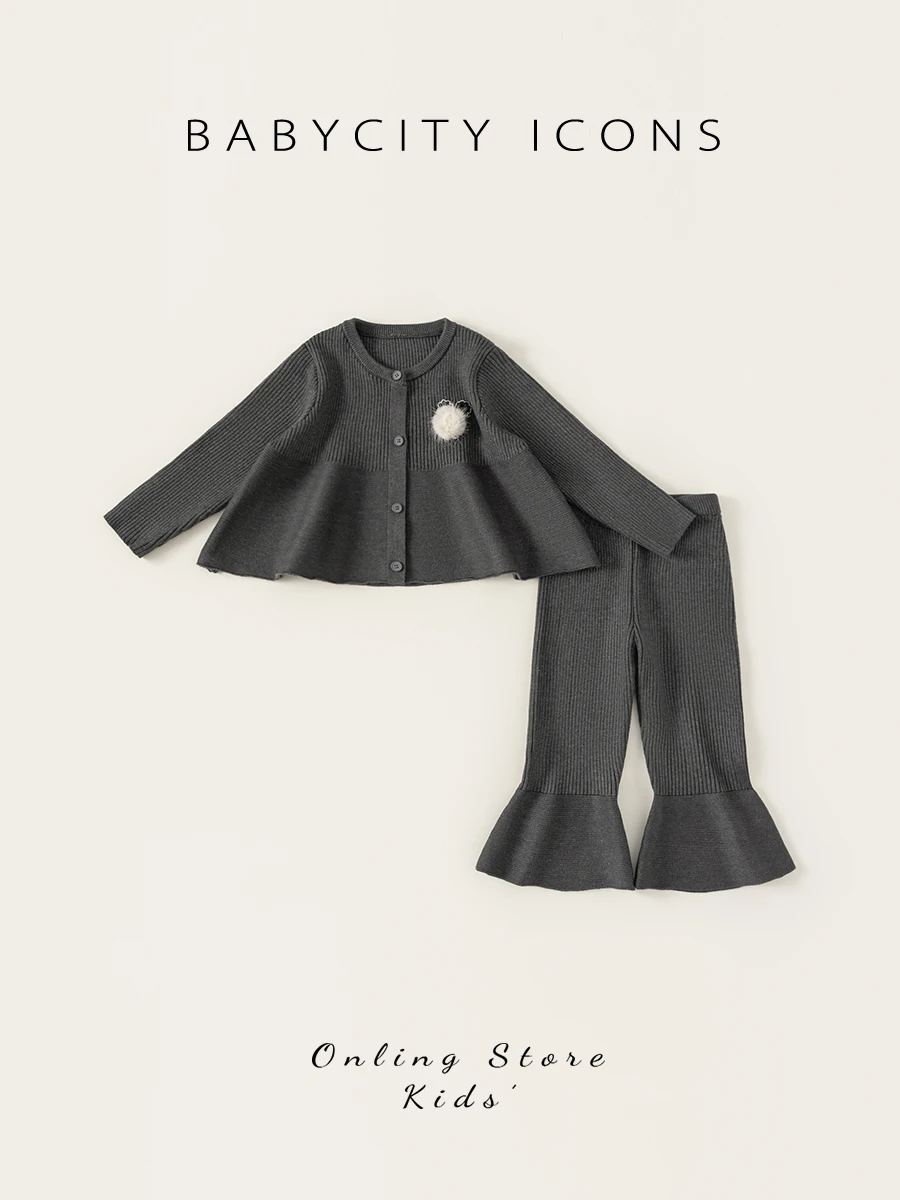 set-in-maglia-per-ragazze-beibei-ci-outfit-casual-a-due-pezzi-per-l'autunno-abbigliamento-alla-moda-per-bambine-misto-poliestere-e-nylon