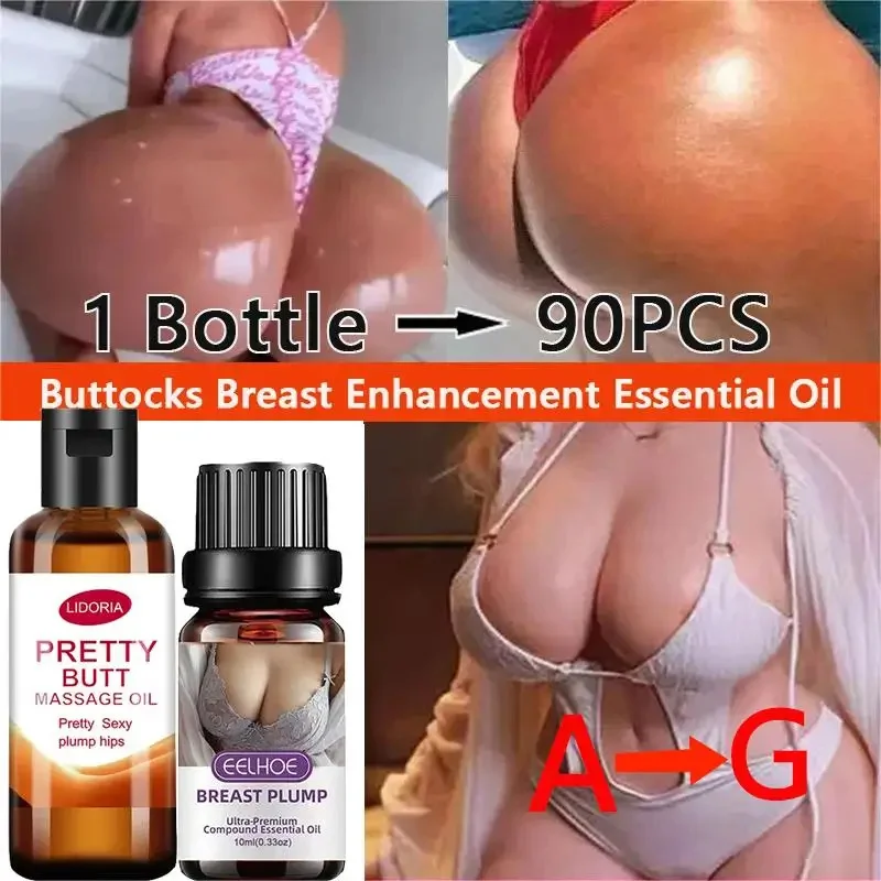 Breast Butt Enlargement Essential Oil Chest Lift Firm Enhancer Serum Improve Hip Bust Sagging Big Ass Buttock Massage Oil Care