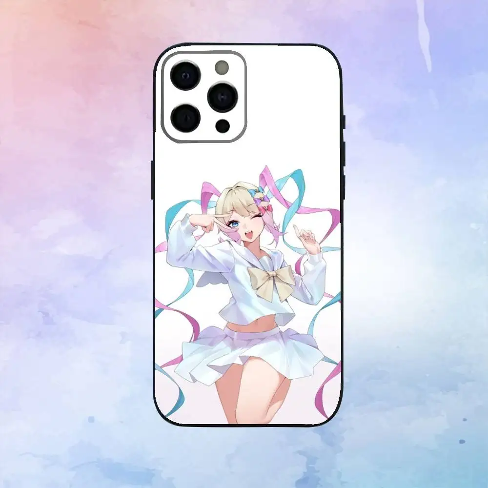 N-needy S-streamer O-overload Capa de telefone para iPhone17,16,15,14,13,12,11 Plus,Pro Max Soft Black Cover