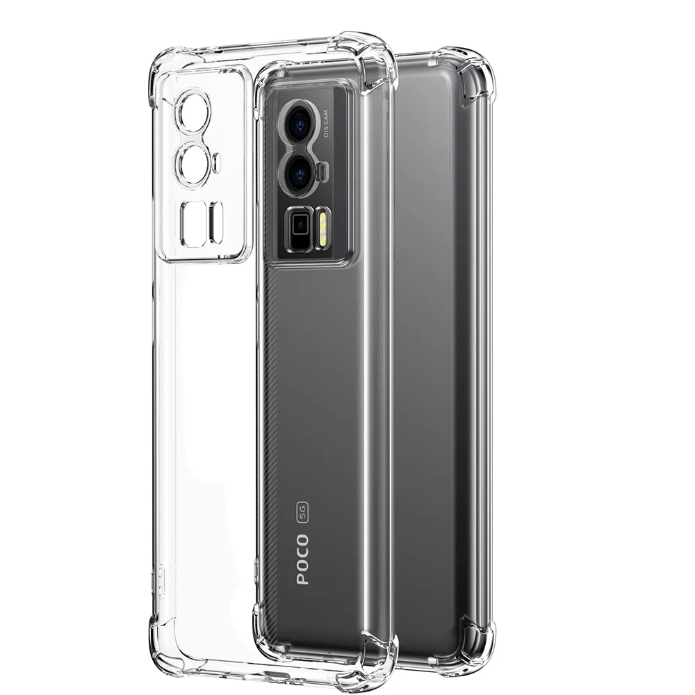 

Shockproof Silicone Case For Xiaomi Poco F7 F6 F5 F4 F3 F2 X7 X6 X5 X4 X3 Pro Ultra GT 5G Ultra-Thin Soft Phone Shell Cover Slim