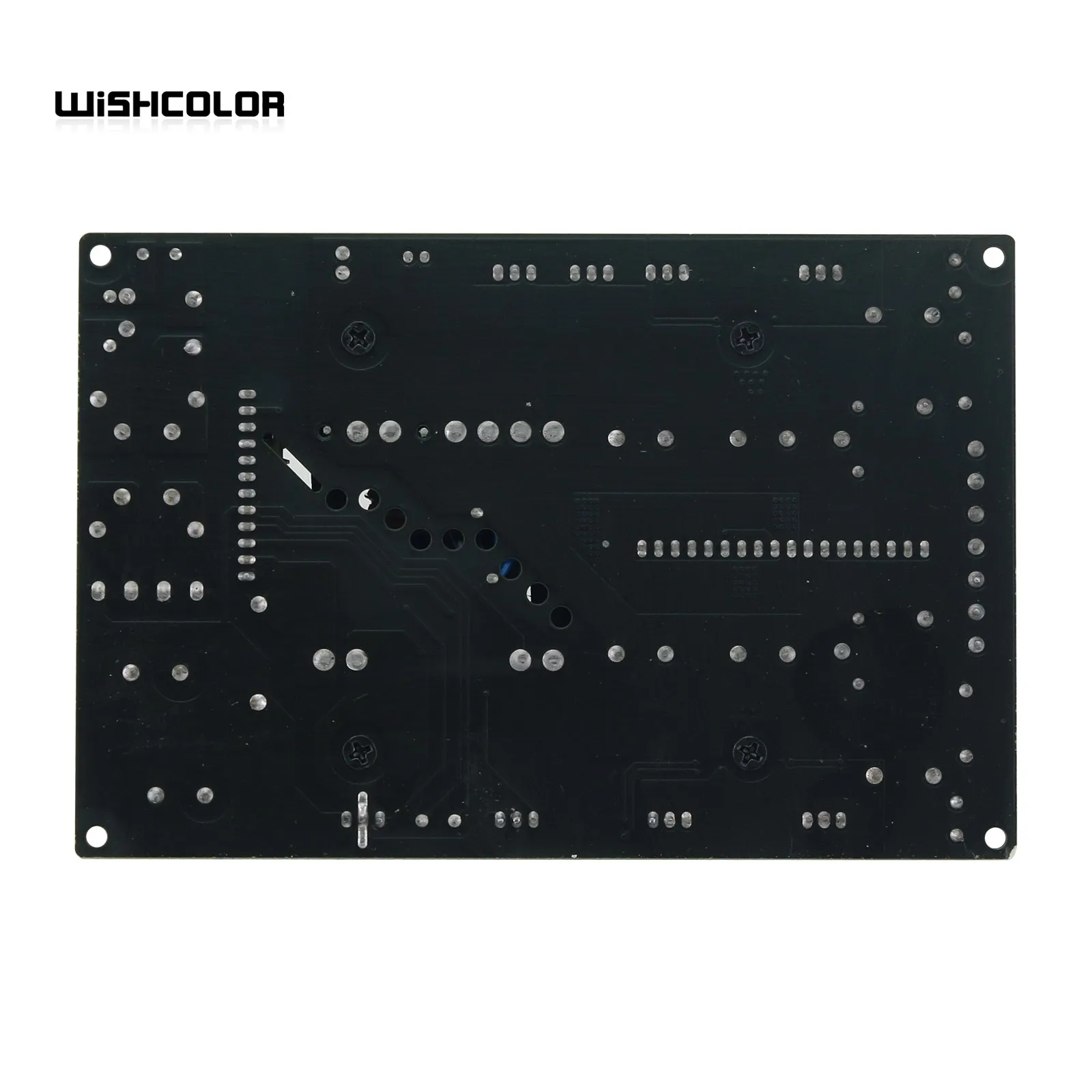 Wishcolor papan Amplifier Hifi, papan penguat daya Hifi 2x400W 220V dengan sakelar catu daya untuk mode Stereo & Mono