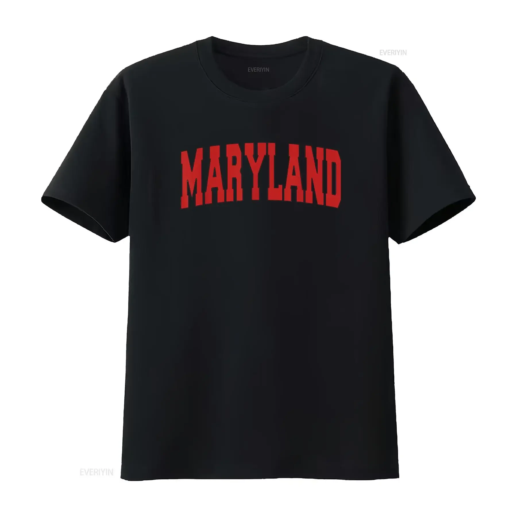 MARYLAND USA STATE MD Varsity Style Vintage Sports T Shirt vintage Washed Soft Casual Slightly Top For Everyday Wear Stylish