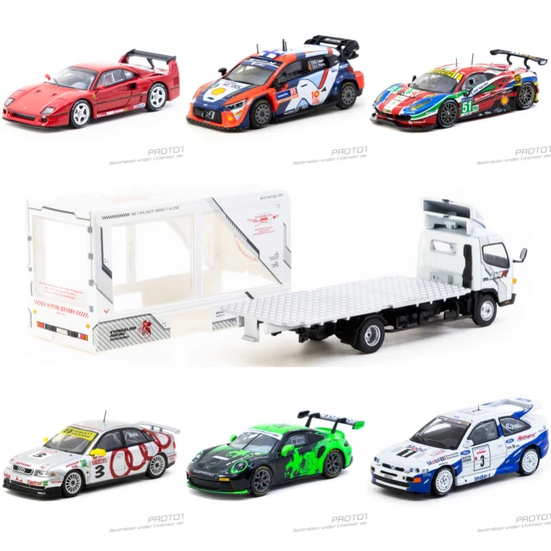 

[PreSale] Tarmac Works 1:64 A4 Quattro Macau Guia Race 488 GTE 24h Escort RS 20 N Rally1 F40 Fuso Canter EVAR Diecast Model Car