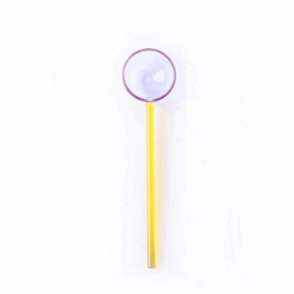 

Round Rod Colored Transparent Dessert Coffee Scoop Kitchen Gadgets Stirrer Tableware Stirring Spoons Spoon