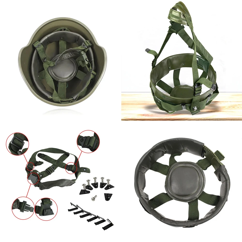 

Практичная система подвески для шлема M88, тактический тренировочный шлем, модифицированные аксессуары, подвеска на подкладке из овчины