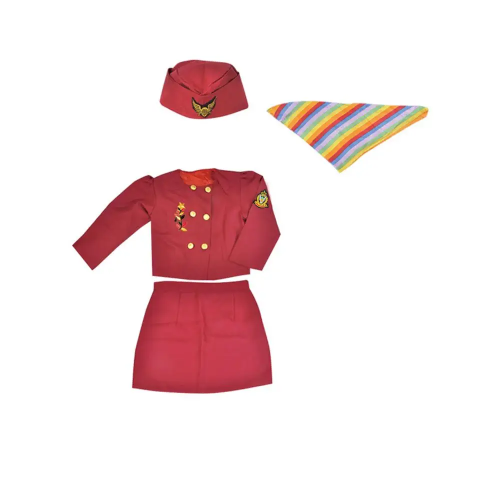 زي طيار للأطفال لحفلات الهالوين وعروض الأداء ولعب الأدوار في الحضانة والمسرح والفعاليات