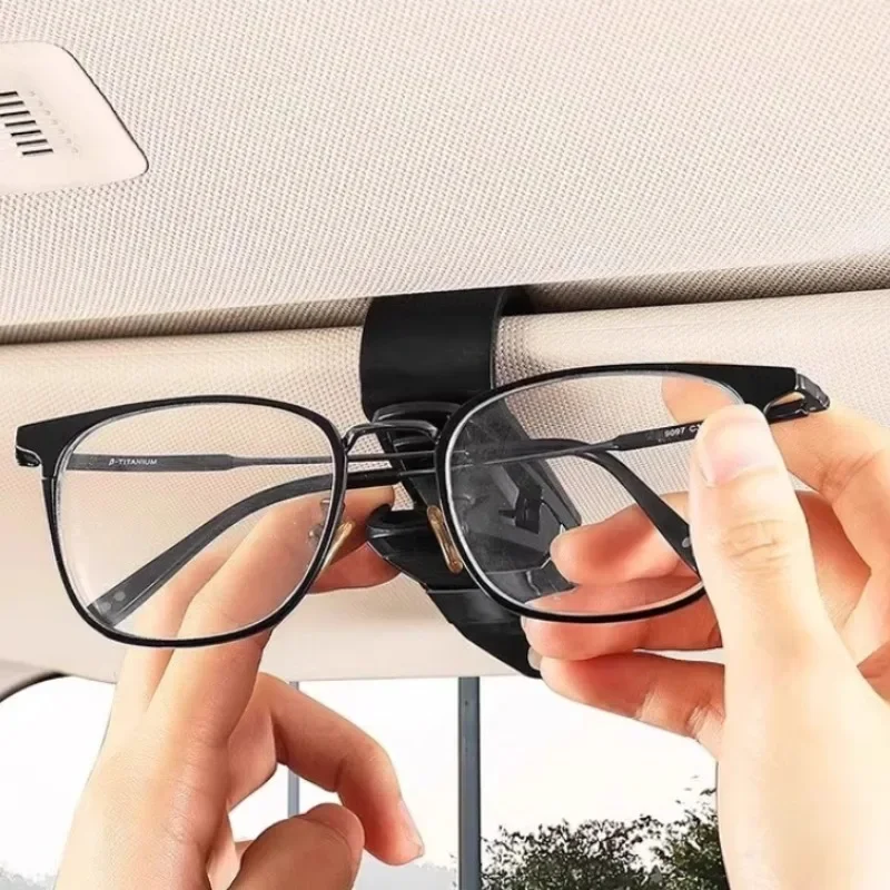 Multi-functional Car Sunglasses Holder Storage Clip - Good Quality Car Glasses Frame Organizer for Vehicle Visor