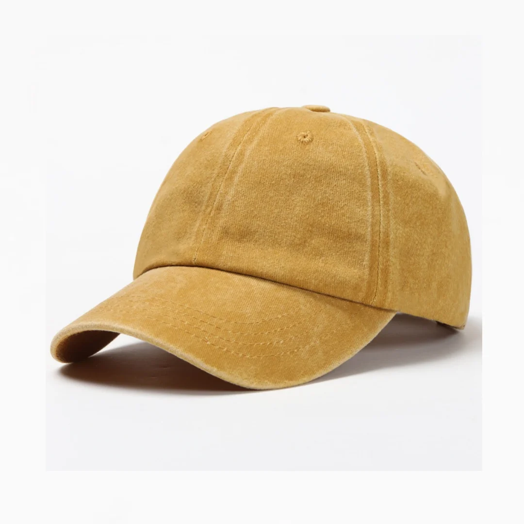 Baseball Kappe Gewaschen Baumwolle Männer Frauen Snapback Hut Vintage Hip Hop Caps Einfarbig Papa Hut Knochen Casquette Outdoor Casual Sport
