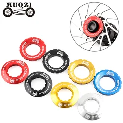 MUQZI Center pokrywa zamka Bike 6 Bolt Disc To Center pierścień zabezpieczający Adapter