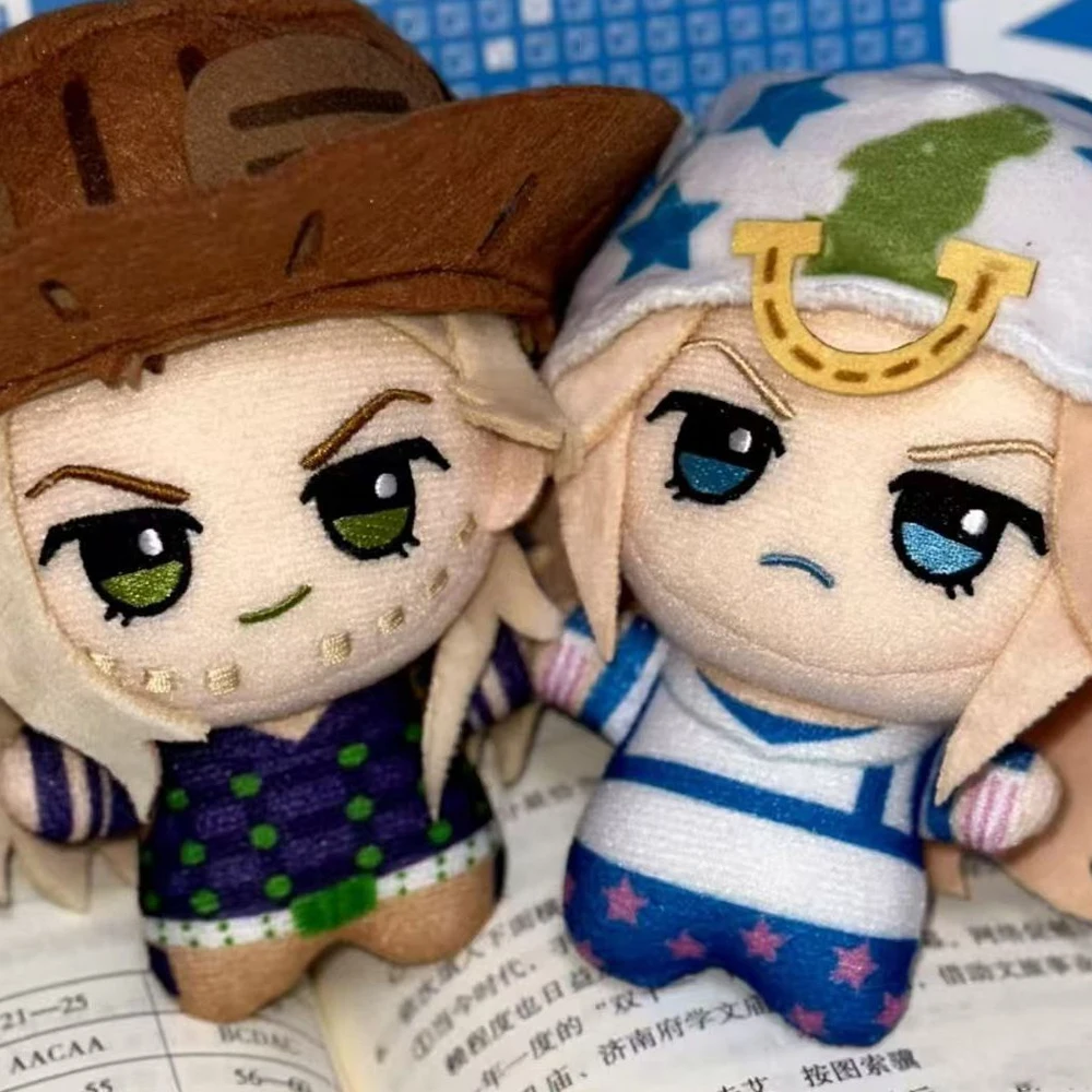 Anime JOJO Steel Ball Run Cosplay Johnny Joestar Gyro Zeppeli Puppe Plüsch Stoffpuppen Raumdekoration Weihnachtsrequisite – Detail 11