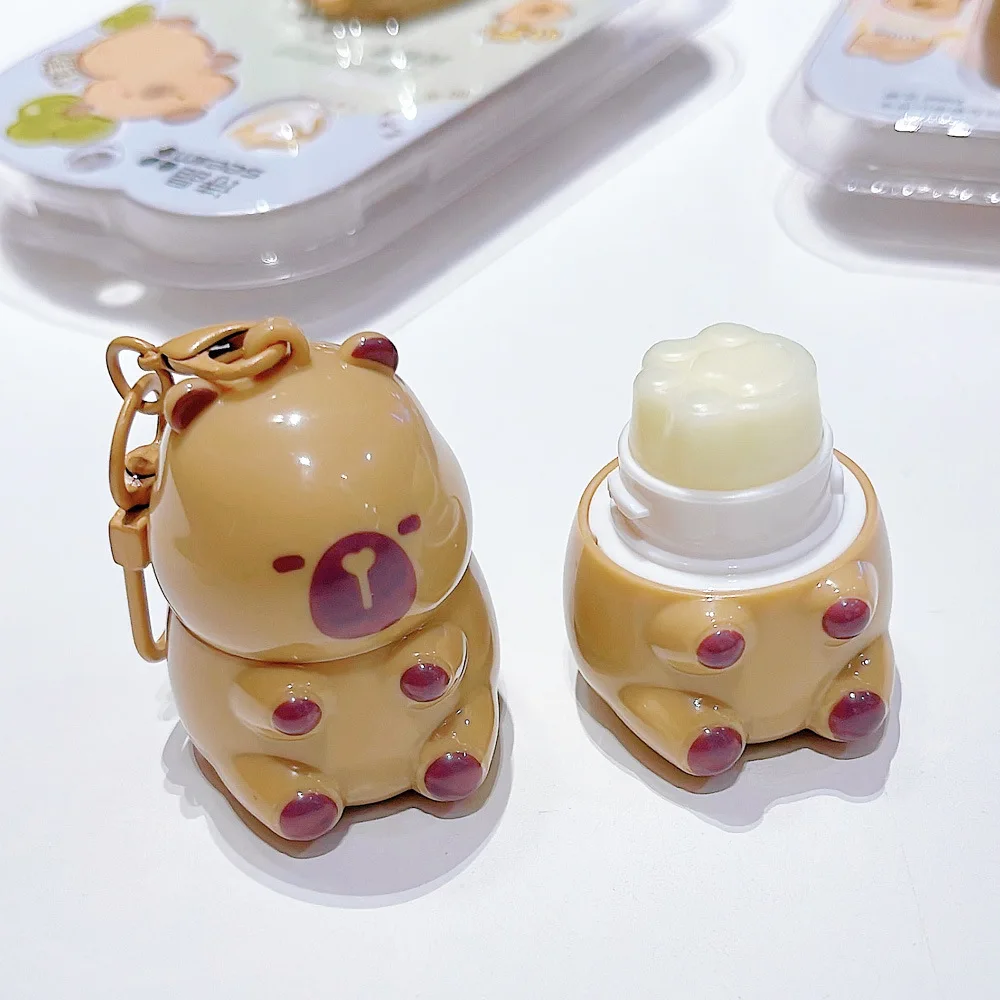 Lip balm moisturizing& hydrating and moisturizing cute repair lip oil fading lip lines preventing dry cracking and peeling