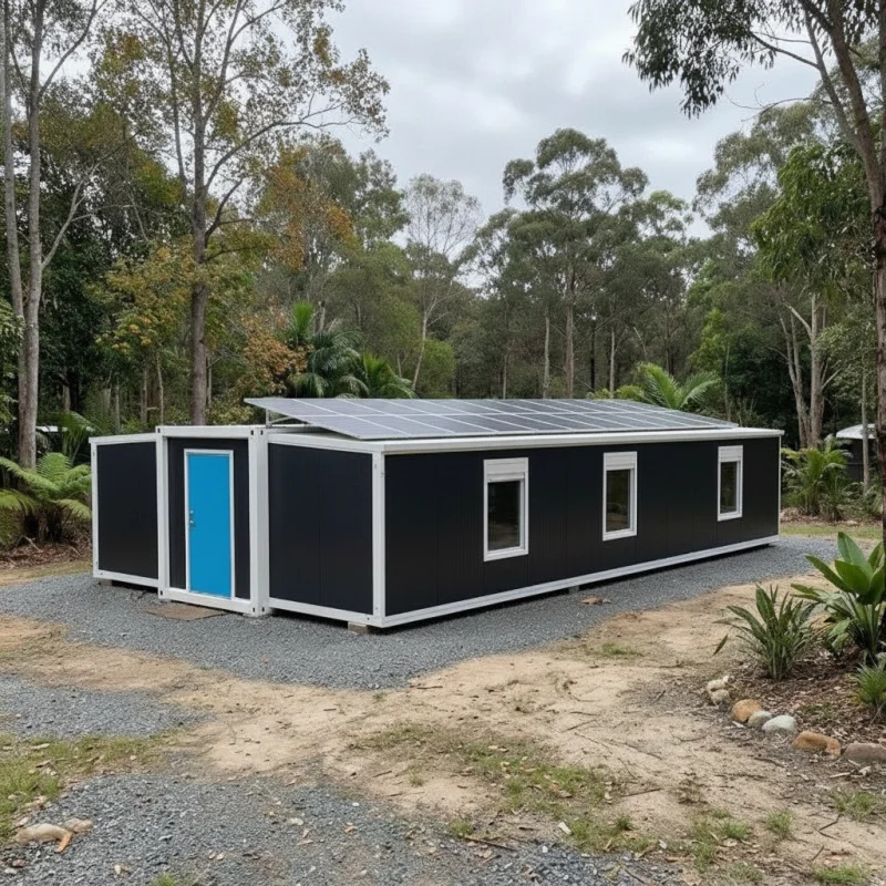 FOODLINE Foldable House lightweight transportable modular cabin for outdoor event temporary lounge space