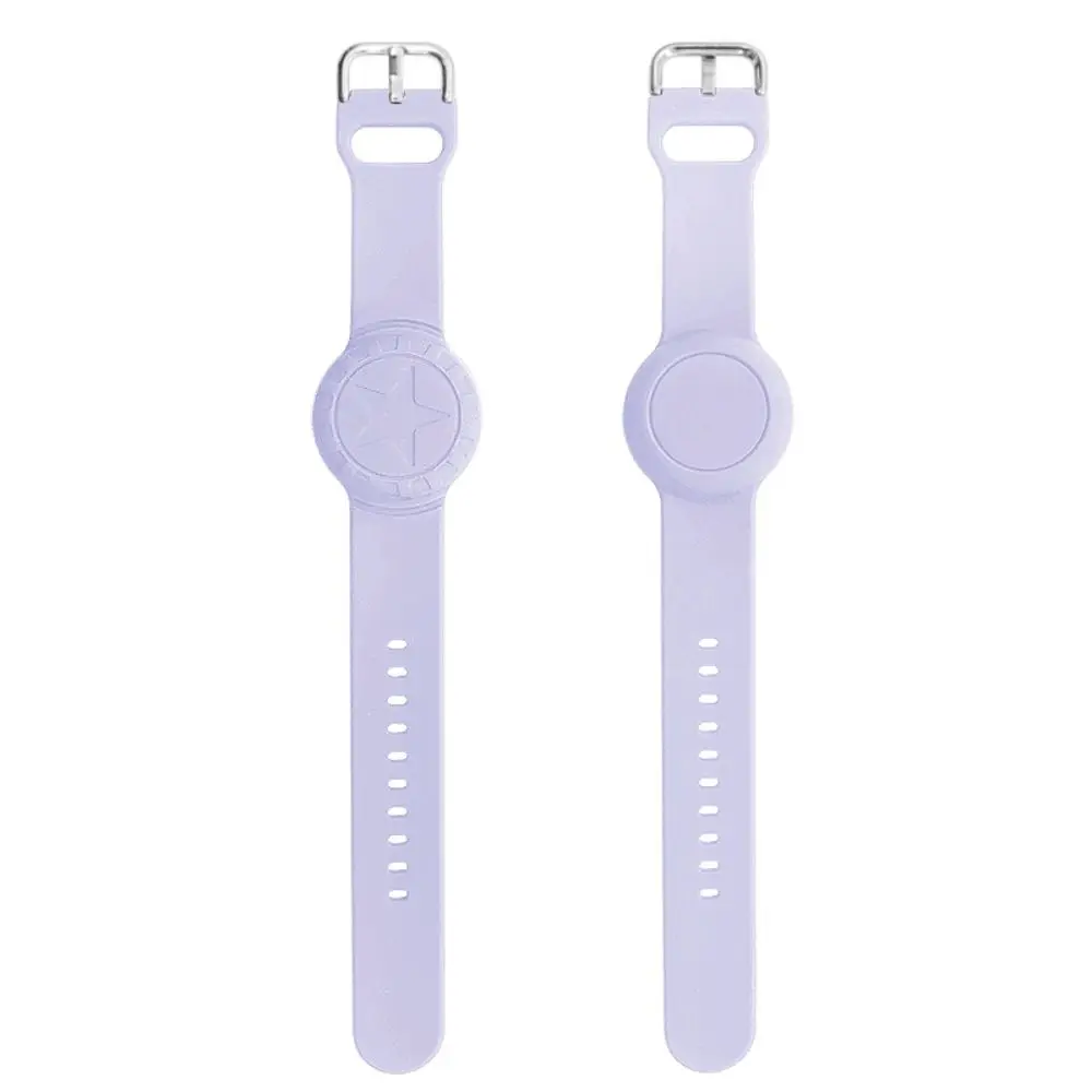 

Kids Tracker Watch Band for AirTag Adjustable Waterproof Silicone Watch Strap Anti-Lost Anti-Scratch