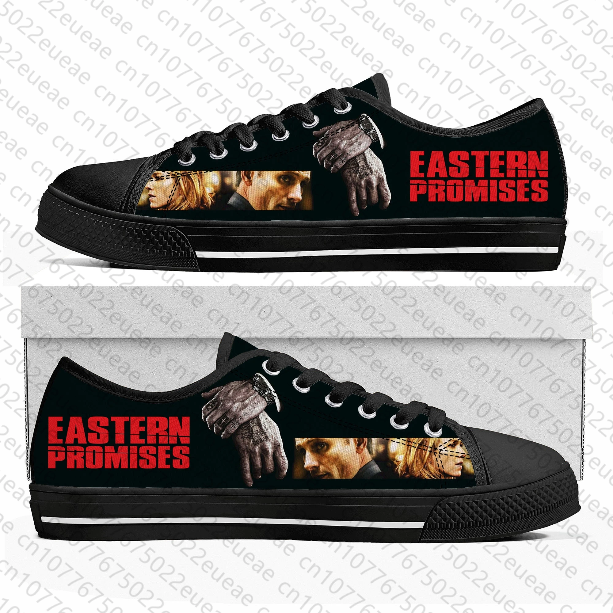 Eastern Promises Low Top Sneakers Mens Womens Teenager High Quality Viggo Mortensen Canvas Sneaker Casual Shoes Customize Shoe