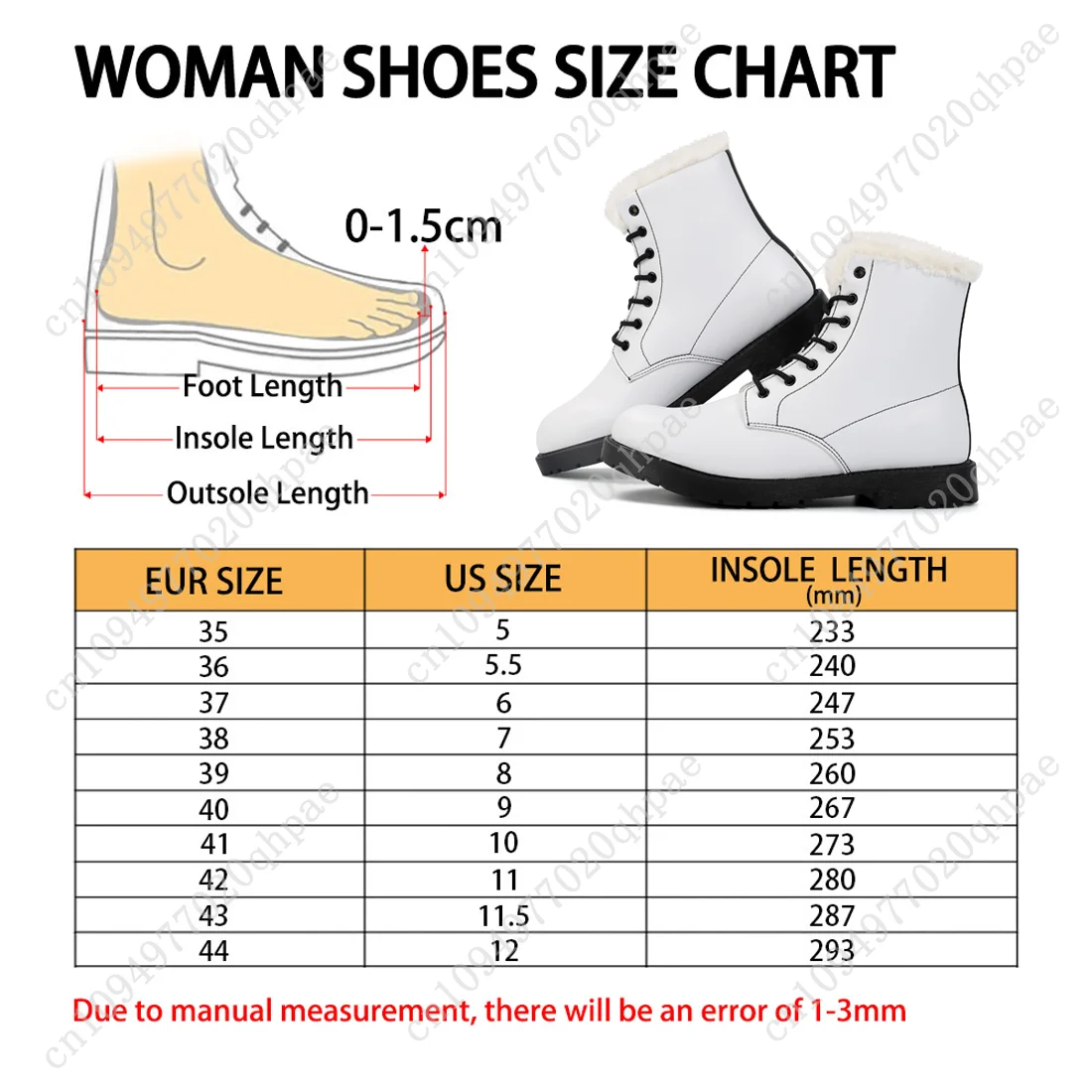 Usher Plush Boots Mens Womens Teenager Shoes Casual Boot Outdoor Light High Quality Couple Print on Demand Customize Shoe