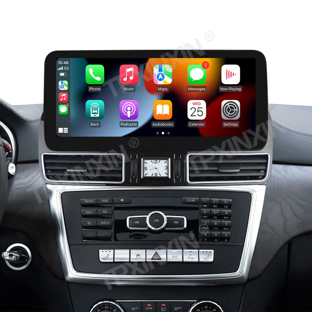 Wireless Apple CarPlay Android Auto HiCar For Benz ML W166 GL X166 2012 2013 2014 2015 Original Car Upgrade GPS Mirror Link