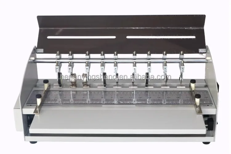 TLF YS-H500 رائجة البيع كريسر أوتوماتيكي وتثقيب هاين ورق التجعيد الكهربائي الرقمي هاين
