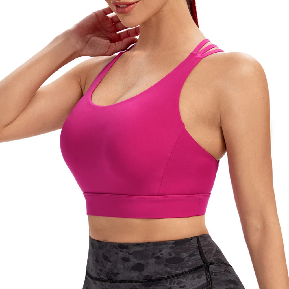 Sutiã de yoga feminino ginásio underwear menina tanque superior espartilho esportes para correr treino fitness atletismo tênis respirável feminino