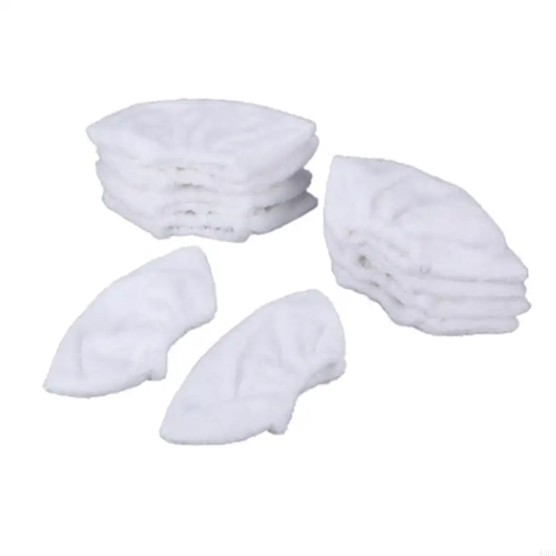 F92F 6/10 Pack Microfibre Cloth Cover Set Replacement for Steam Cleaner SC1 SC2 SC3 Hand Nozzles Covers Accessories
