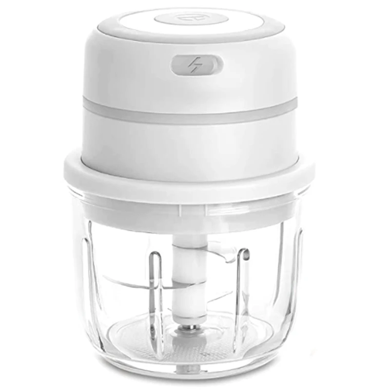 Electric Mini Food Chopper,Mini Garlic Chopper Mini Food Processor-USB Charging, One-Button Start,Easy To Clean